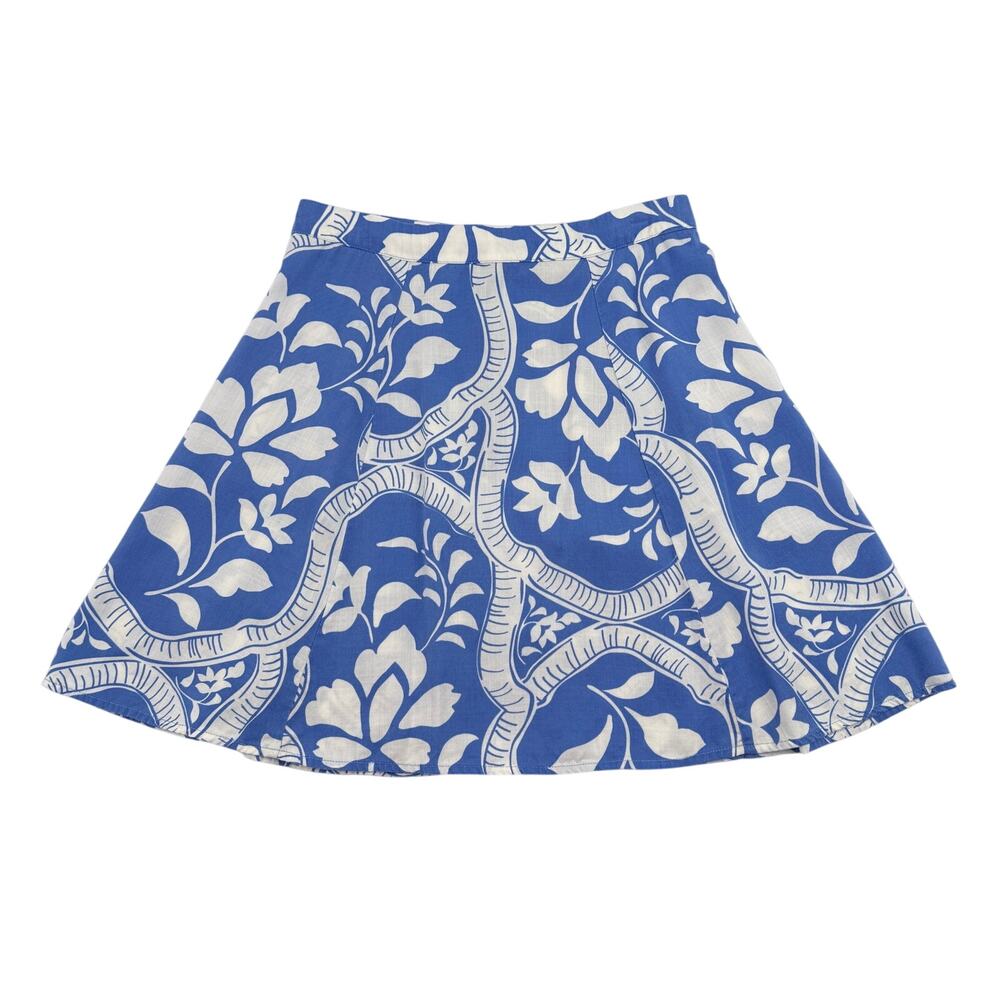 Marine Layer Tencel Tropical Print Mini Skirt Size 6 Boho Vacation Summer
